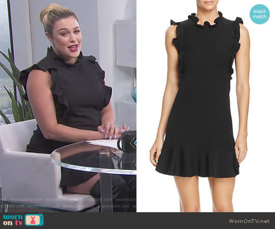 Ruffle Collar Dress by Rebecca Taylor worn by Carissa Loethen Culiner on E! News