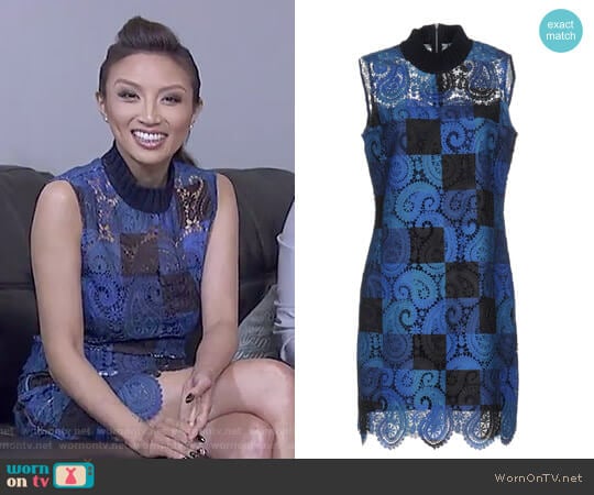 Short Dress by Sea worn by Jeannie Mai on The Real