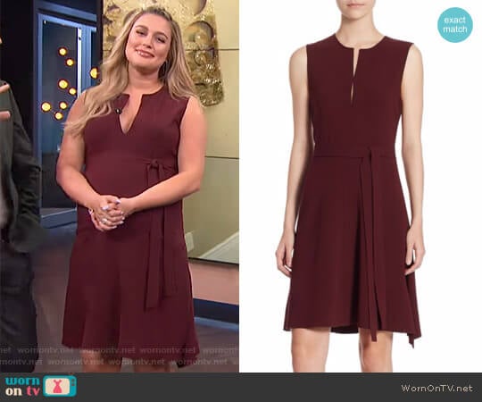 'Desza' Crepe Dress by Theory worn by Carissa Loethen Culiner on E! News