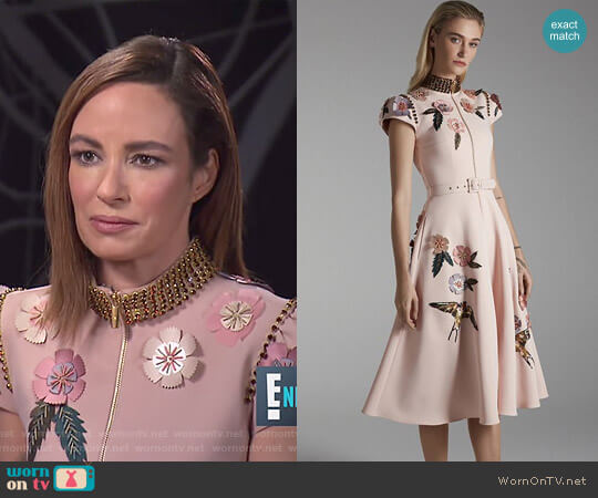 ss18 Collection by Vitor Zerbinato worn by Catt Sadler on E! News