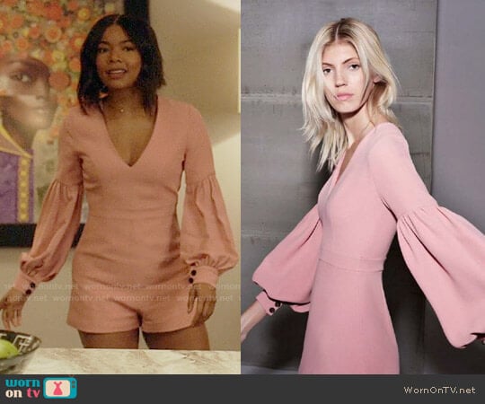 Alexis Kourtney Romper worn by Mary Jane Paul (Gabrielle Union) on Being Mary Jane