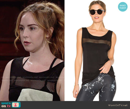 Body Language Camden Tank worn by Mariah Copeland (Camryn Grimes) on The Young & the Restless