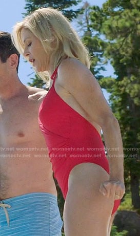 Claire's red swimsuit on Modern Family