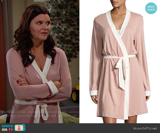 Cosabella Bella Robe worn by Katie Logan (Heather Tom) on The Bold and the Beautiful