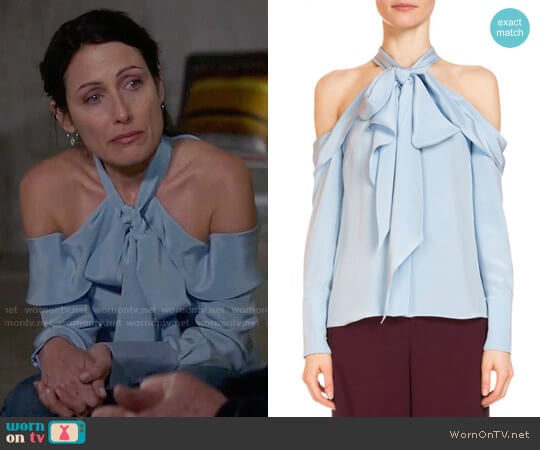 Erdem Aila Top worn by Abby McCarthy (Lisa Edelstein) on Girlfriends Guide to Divorce