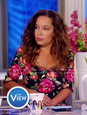 WornOnTV: Sunny’s floral print dress on The View | Sunny Hostin ...