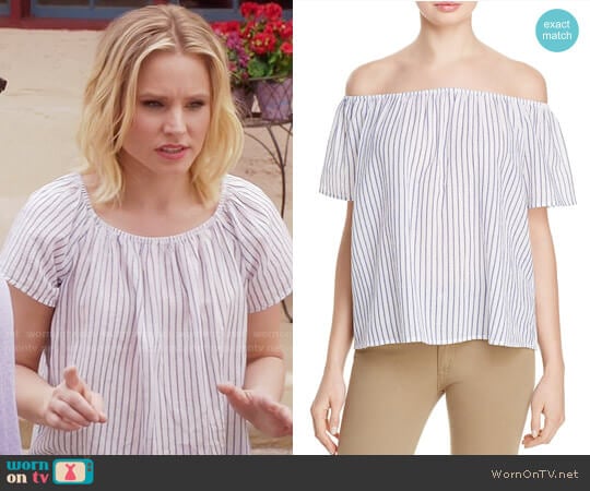 Joie Amesti Top worn by Eleanor Shellstrop (Kristen Bell) on The Good Place