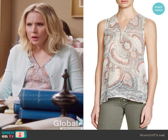 Joie Joaquin Top worn by Eleanor Shellstrop (Kristen Bell) on The Good Place