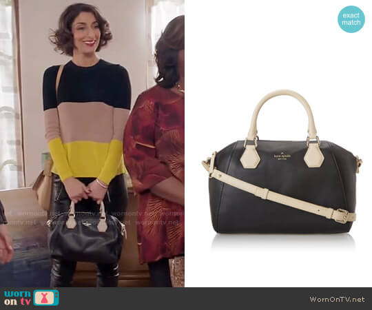 Kate Spade Catherine Street Pippa worn by Delia (Necar Zadegan) on Girlfriends Guide to Divorce