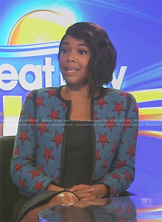 Mary Jane's blue and red star jacket on Being Mary Jane