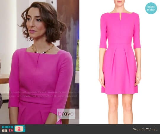 Roland Mouret Stanpoe Dress worn by Delia (Necar Zadegan) on Girlfriends Guide to Divorce