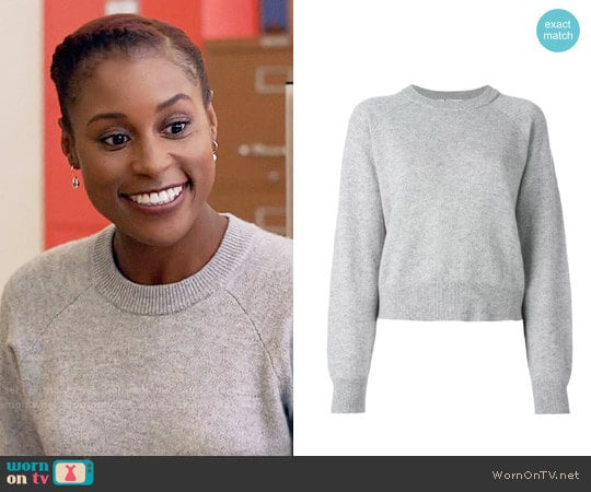 T by Alexander Wang Crew Neck Jumper worn by Issa Dee (Issa Rae) on Insecure