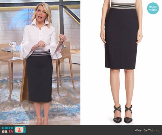 Wool Pencil Skirt by Brunello Cucinelli worn by Megyn Kelly on Today