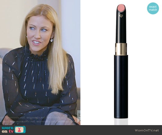 Enriched Lip Luminizer - Ginger Cookie 216 by Cle de Peau Beaute worn by Stephanie Hollman on The Real Housewives of Dallas