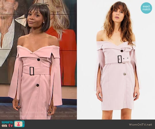 'Renoir' Dress by Elliatt worn by Zuri Hall on E! News