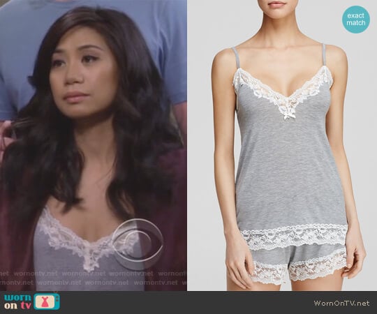 Snuggle Knit Cami by Flora Nikrooz worn by Eve Roberts (Liza Lapira) on 9JKL