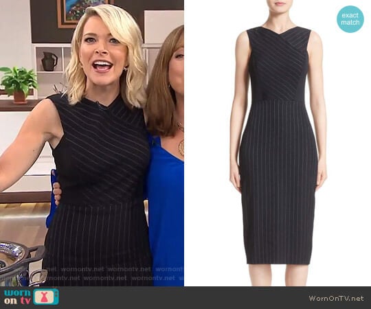 Pinstripe Stretch Dress by Jason Wu worn by Megyn Kelly on Today