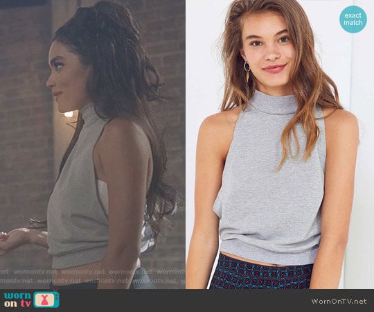 Jordyn Knot Back Tank Top by Project Social T worn by Simone Davis (Brittany O'Grady) on Star