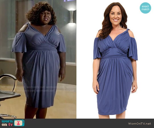 Kiyonna Tantalizing Twist Dress worn by Becky (Gabourey Sidibe) on Empire