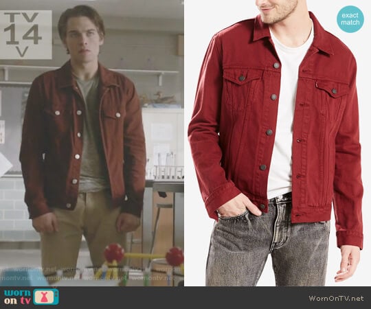 Men's Trucker Jacket by Levis worn by Liam Dunbar (Dylan Sprayberry) on Teen Wolf