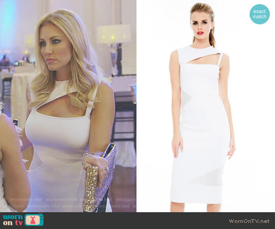 'Effy' Dress by Lizna worn by Stephanie Hollman on The Real Housewives of Dallas