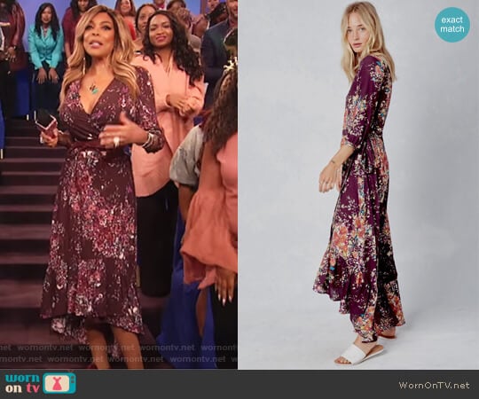 Calliope Dress by Love Stitch worn by Wendy Williams on The Wendy Williams Show