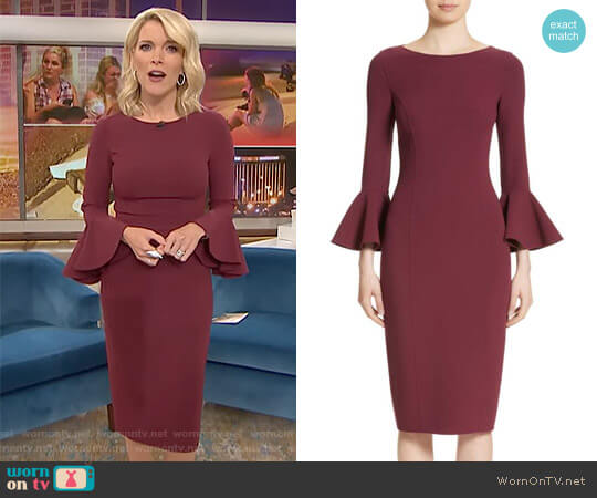 WornOnTV: Megyn’s red bell sleeve dress on Megyn Kelly Today | Megyn ...