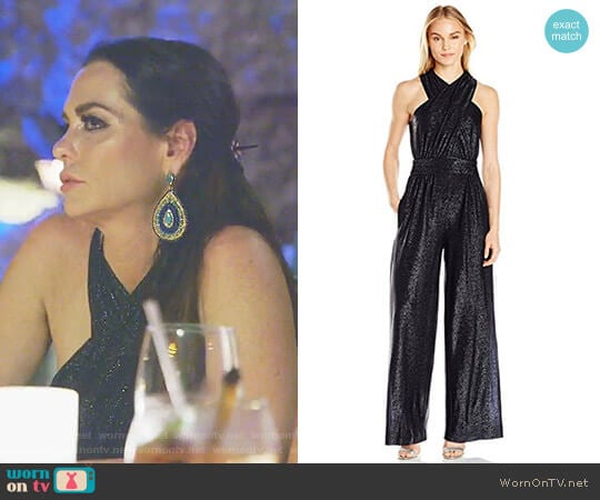 'Shane' Jumpsuit by Rachel Zoe worn by D’Andra Simmons on The Real Housewives of Dallas