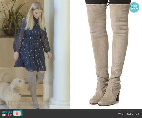 'Highland' Over the Knee Boot by Stuart Weitzman worn by Stephanie Hollman on The Real Housewives of Dallas