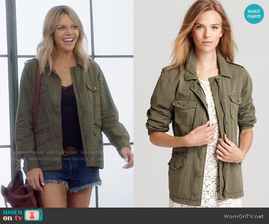 Velvet by Graham & Spencer Army Jacket worn by Mackenzie Murphy (Kaitlin Olson) on The Mick