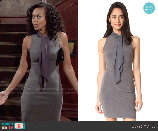 Alice + Olivia Mary Dress worn by Hilary Curtis (Mishael Morgan) on The Young and the Restless