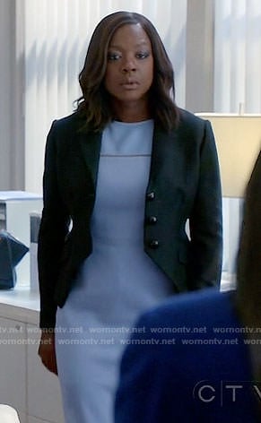 Annalise's lilac dress on How to Get Away with Murder