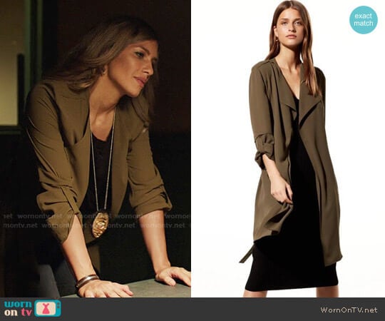 Babaton Quincey Jacket worn by Dinah Drake (Juliana Harkavy) on Arrow