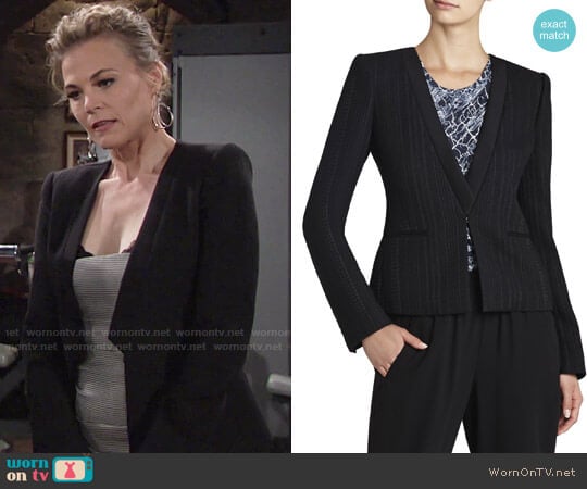 Bcbgmaxazria Leone Blazer worn by Phyllis Newman (Gina Tognoni) on The Young and the Restless