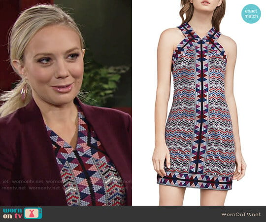 Bcbgmaxazria Tesa Dress worn by Abby Newman (Melissa Ordway) on The Young and the Restless