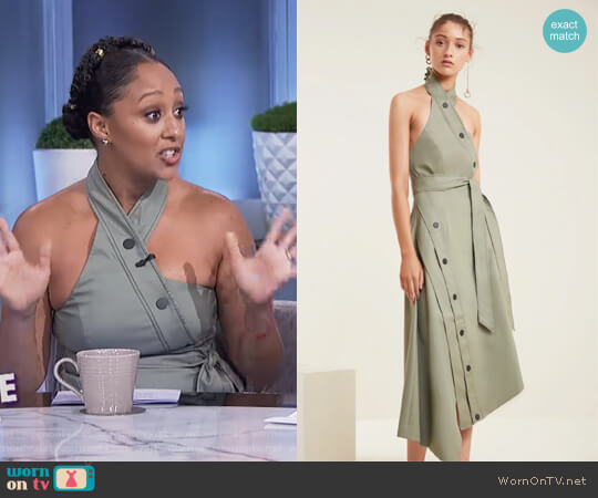 Desire Dress by C/Meo Collective worn by Tamera Mowry on The Real