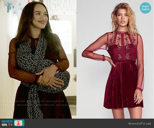 Free People Ariel Dress worn by Erica Dundee (Cleopatra Coleman) on Last Man On Earth