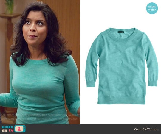 J. Crew Tippi Sweater worn by Vicky (Tiya Sircar) on The Good Place