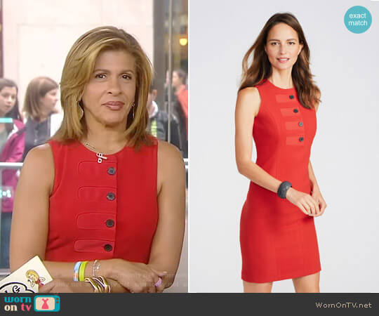 'Donna' Sleeveless Dress by J. McLaughlin worn by Hoda Kotb on Today