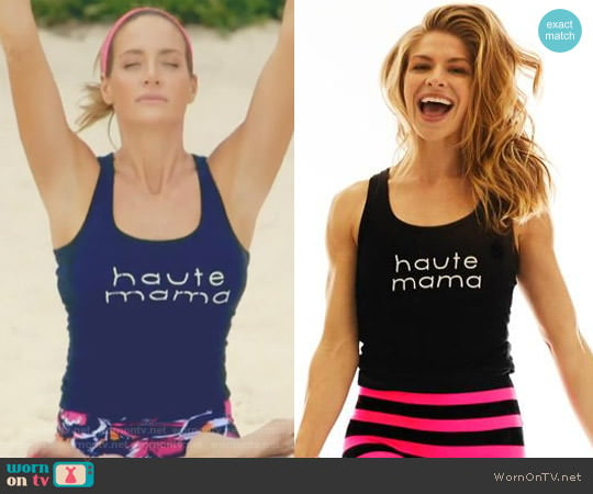 Haute Mama Tank Top by K-Deer worn by Cary Deuber on The Real Housewives of Dallas