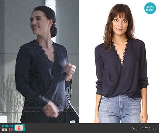 L'Agence Rosario Blouse worn by Lena Luthor (Katie McGrath) on Supergirl