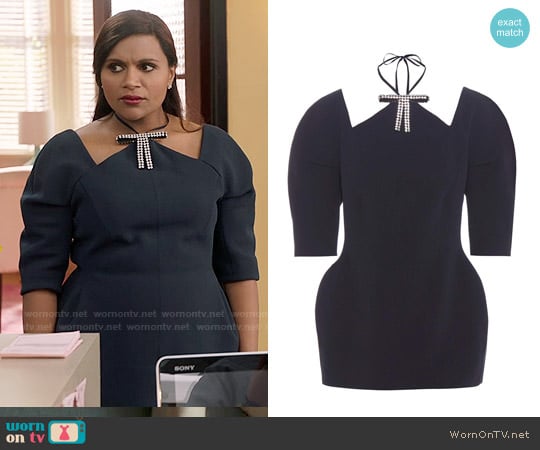 Marni Crepe Top worn by Mindy Lahiri (Mindy Kaling) on The Mindy Project