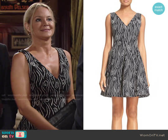 Opening Ceremony Laurel Dress worn by Sharon Newman (Sharon Case) on The Young and the Restless