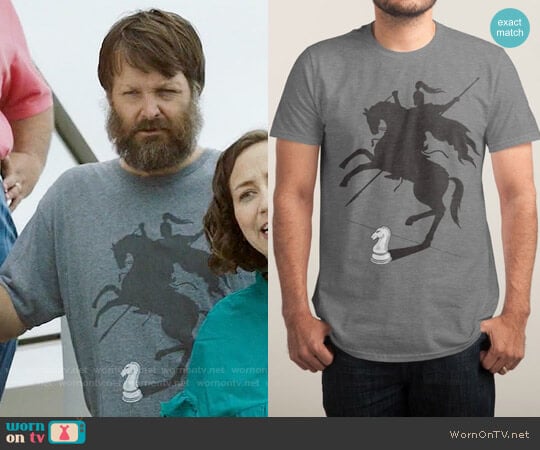 Threadless Think Big! T-shirt worn by Phil Miller (Will Forte) on Last Man On Earth