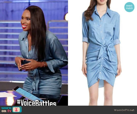 Veronica Beard Sierra Dress worn by Jennifer Hudson on The Voice