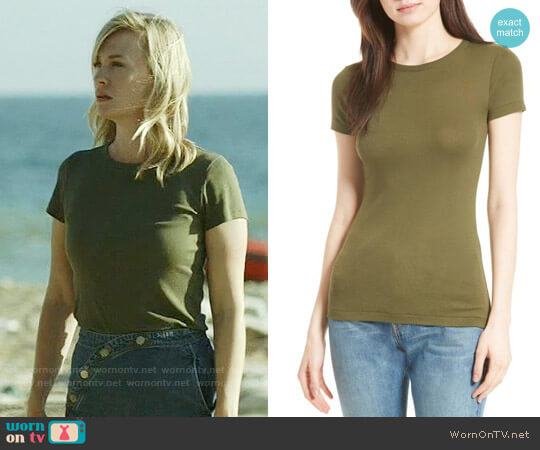 Vince '70s Crewneck Tee worn by Melissa Shart (January Jones) on Last Man On Earth