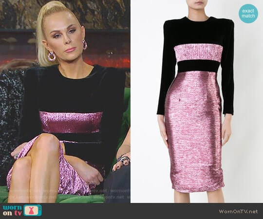 'Rocco' Dress by Alex Perry worn by Kameron Westcott on The Real Housewives of Dallas