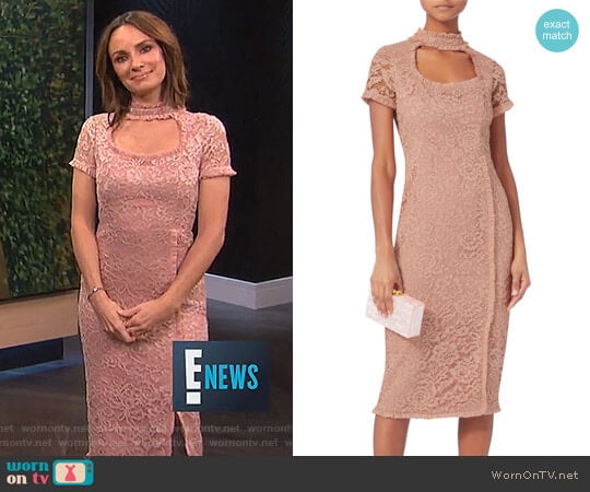 'Zoelle' Dress by Alexis worn by Catt Sadler on E! News