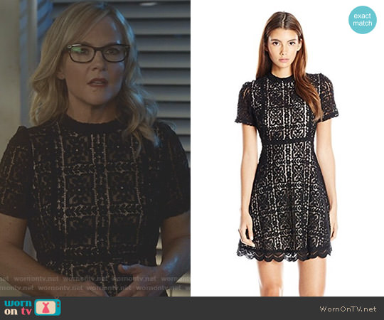 'Adelina' Dress by BB Dakota worn by Linda Martin (Rachael Harris) on Lucifer