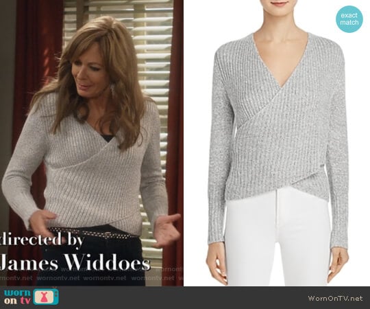 Evolution Crossover Sweater by C/Meo Collective worn by Bonnie Plunkett (Allison Janney) on Mom